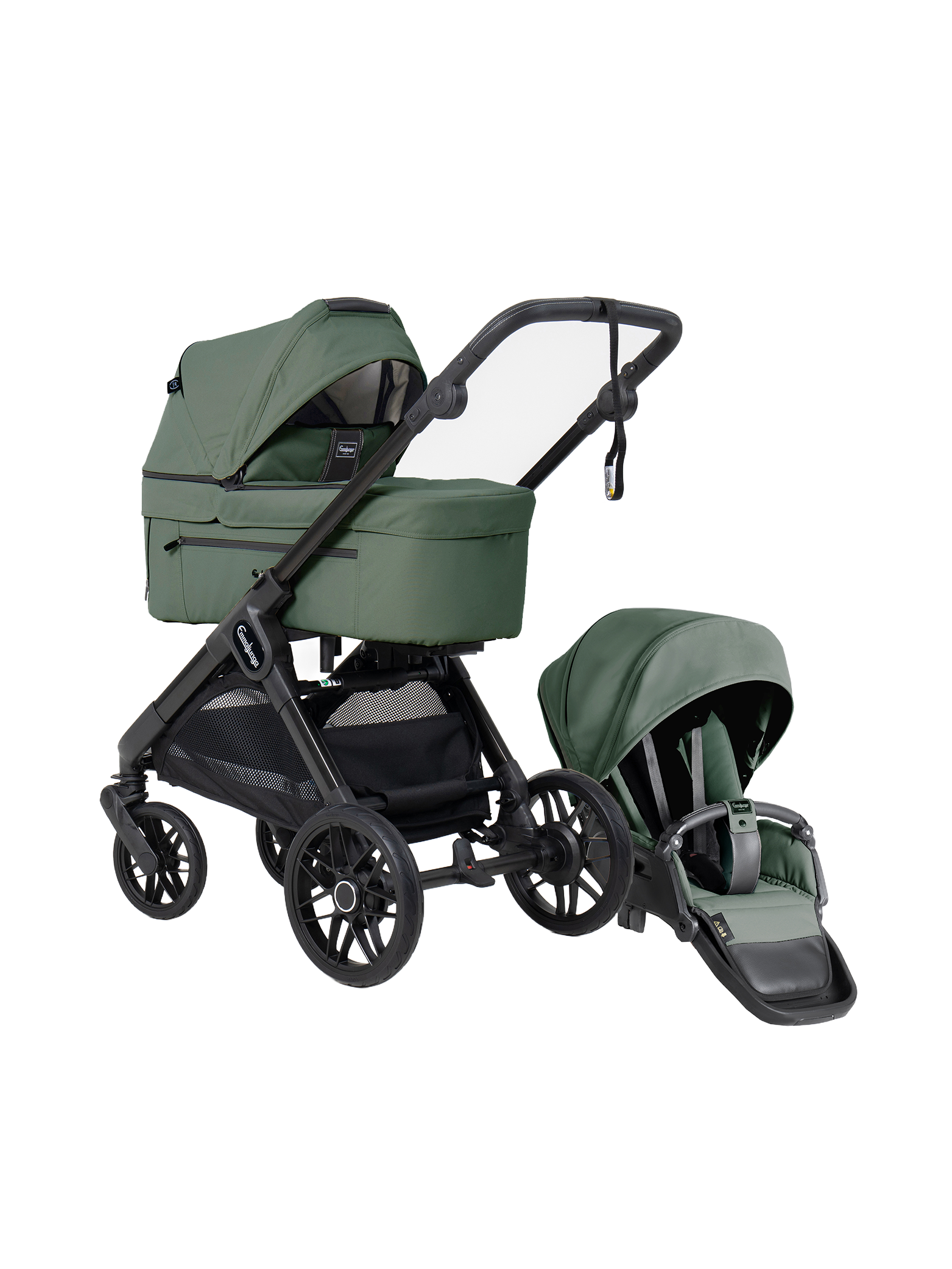 Emmaljunga Sento Max Flat+ - Urban Green